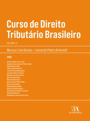 cover image of Curso de Direito Tributário Brasileiro Volume III